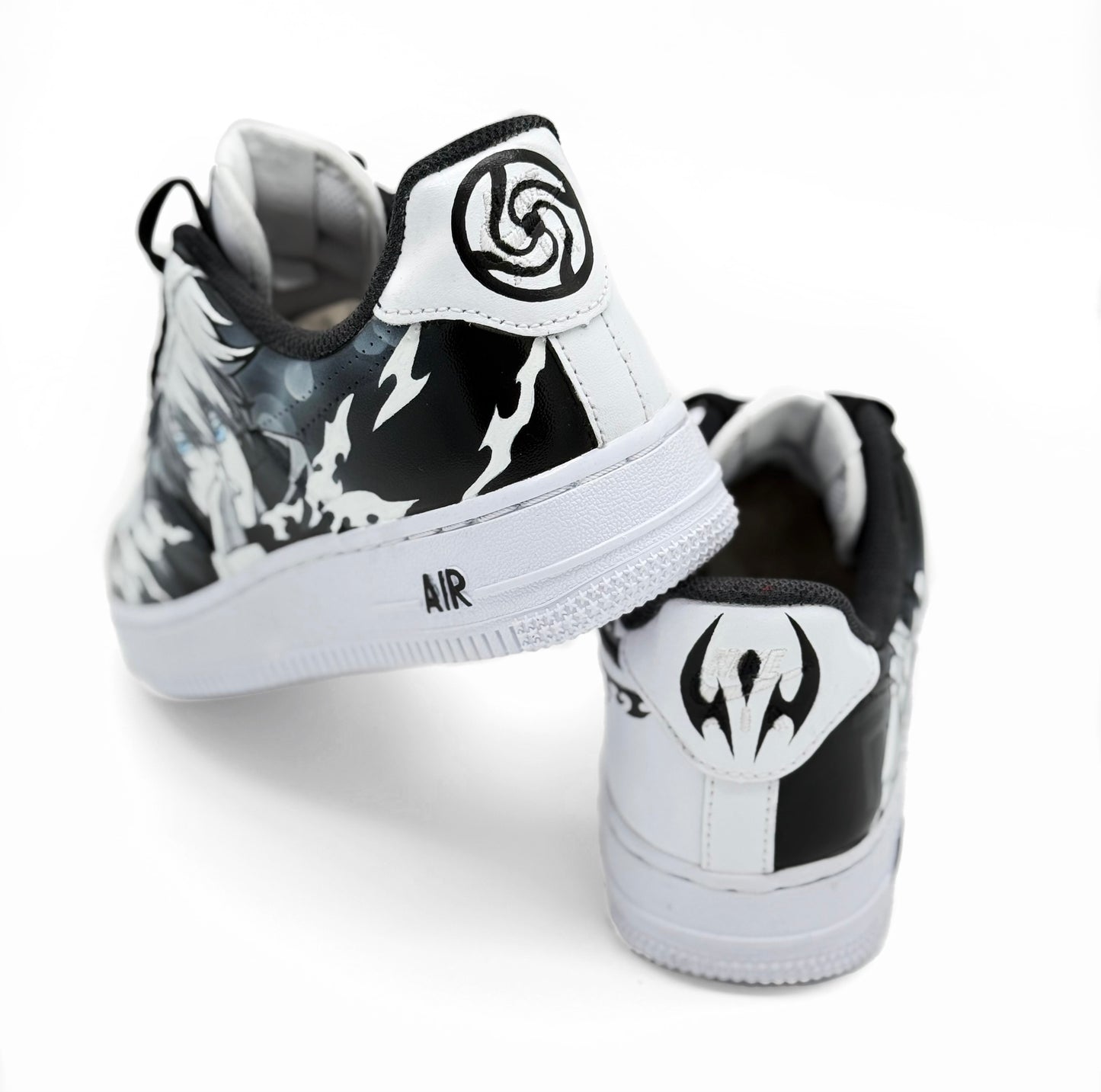 Sukuna & Gojo Custom Anime AF1 | Hand-Painted Sneakers
