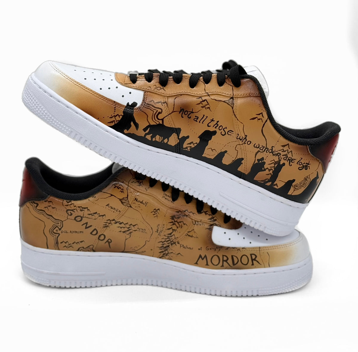 The Lord of the Rings – Ultimate Collector’s Edition Custom Sneakers (Handmade Masterpiece)