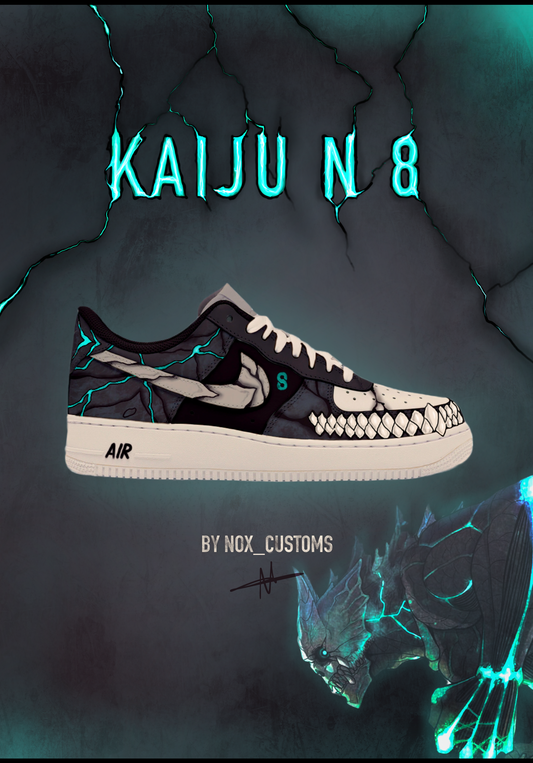 Custom Nike AF1 – Kaiju No. 8 Inspired