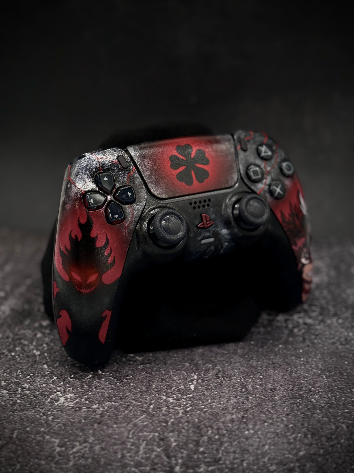 🖤 Black Clover — Handmade Custom PS5 Controller