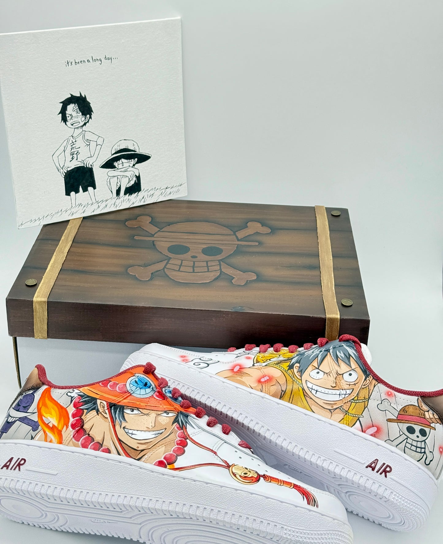 Ace and Luffy inspired kicks