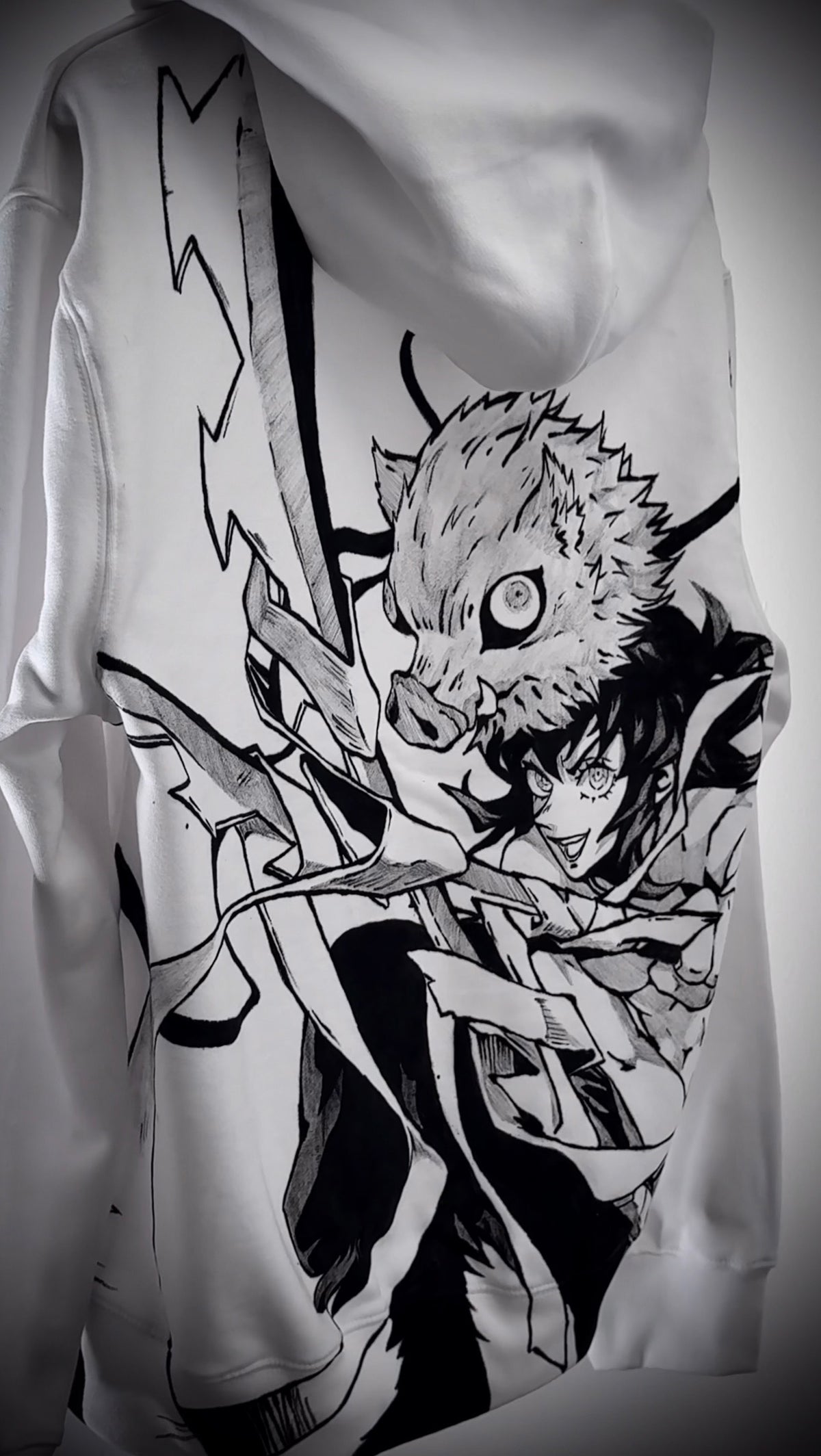 Inosuke Handmade Custom Hoodie