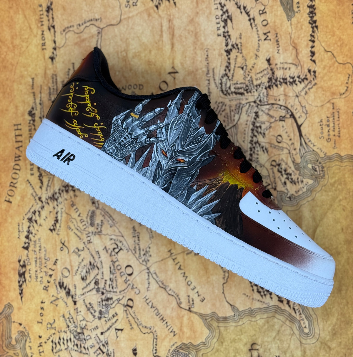 The Lord of the Rings – Ultimate Collector’s Edition Custom Sneakers (Handmade Masterpiece)