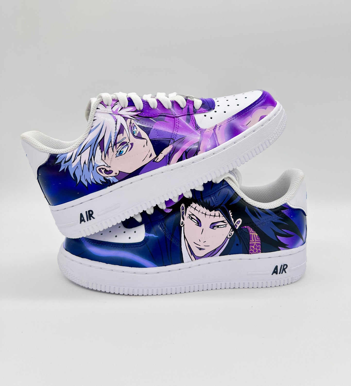 Duality of the Strongest – Cursed Contrast Custom Sneakers
