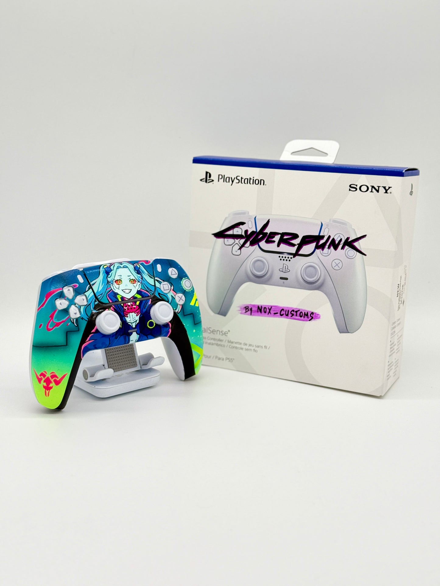 Rebecca Neon — Limited Edition Hand-Painted PS5 Controller