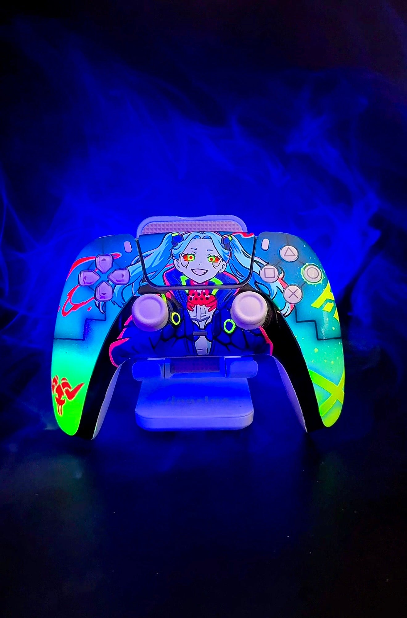 Rebecca Neon — Limited Edition Hand-Painted PS5 Controller