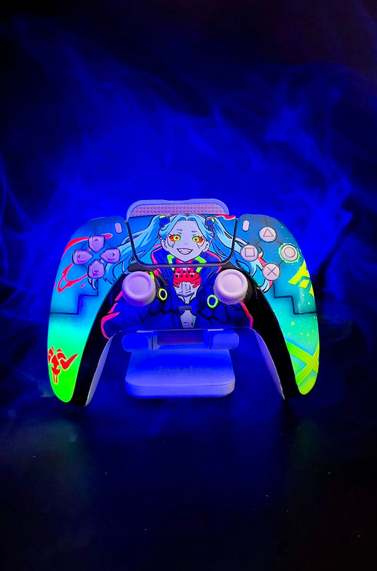 Rebecca Neon — Limited Edition Hand-Painted PS5 Controller