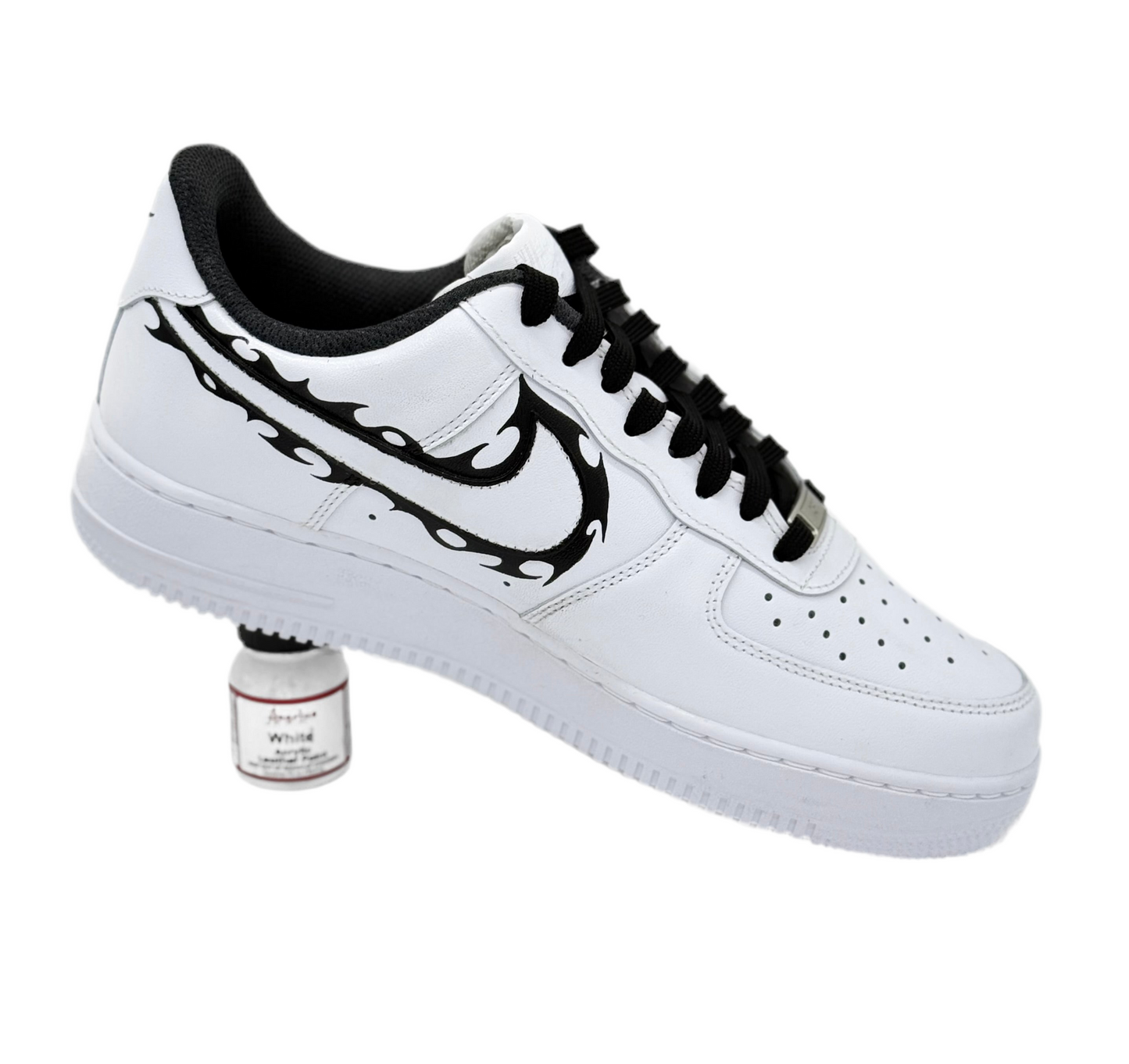 Custom Anime Sneakers – Inspired by Toji & Gojo (Hand-Painted Air Force 1)