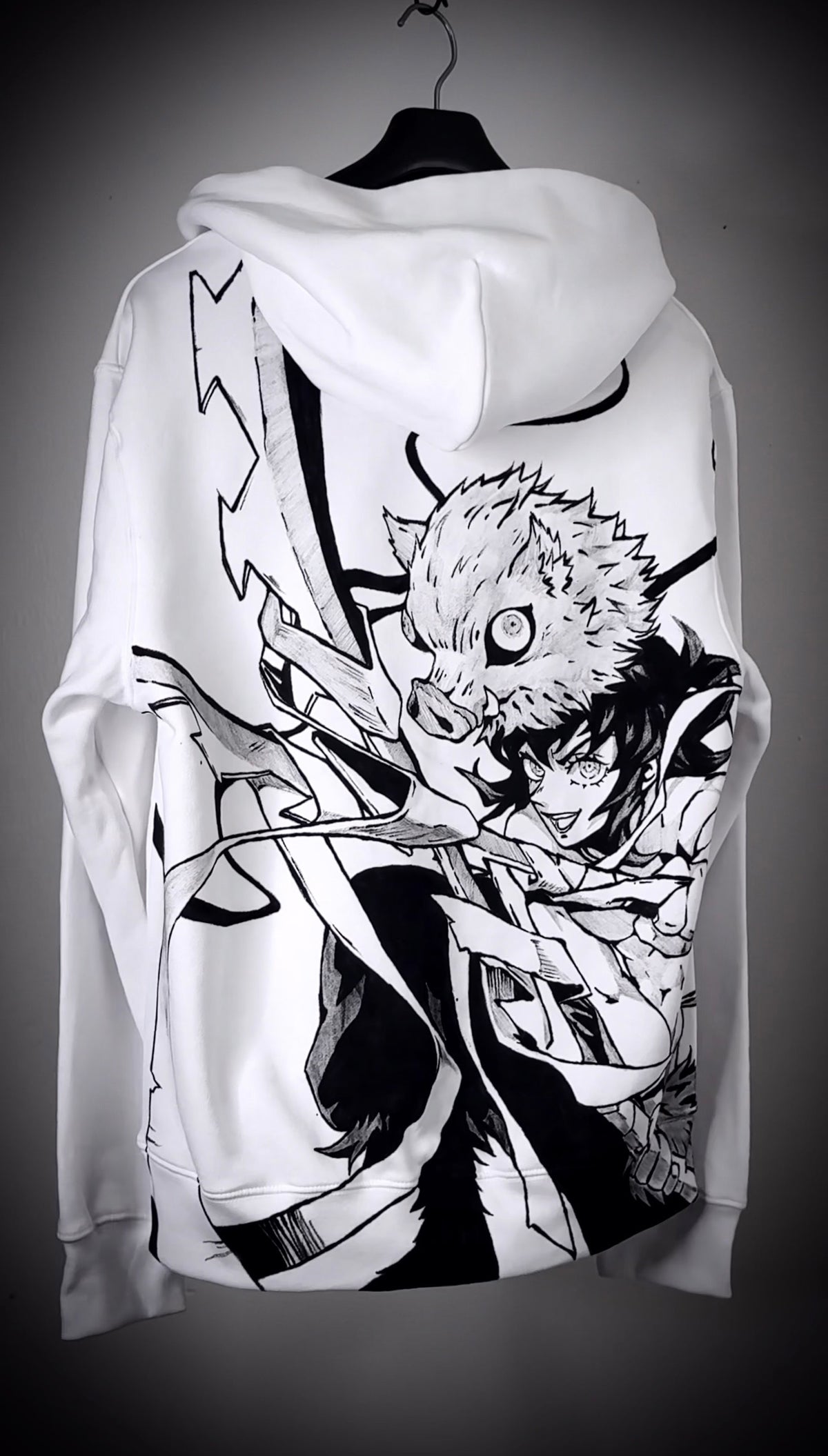 Inosuke Handmade Custom Hoodie