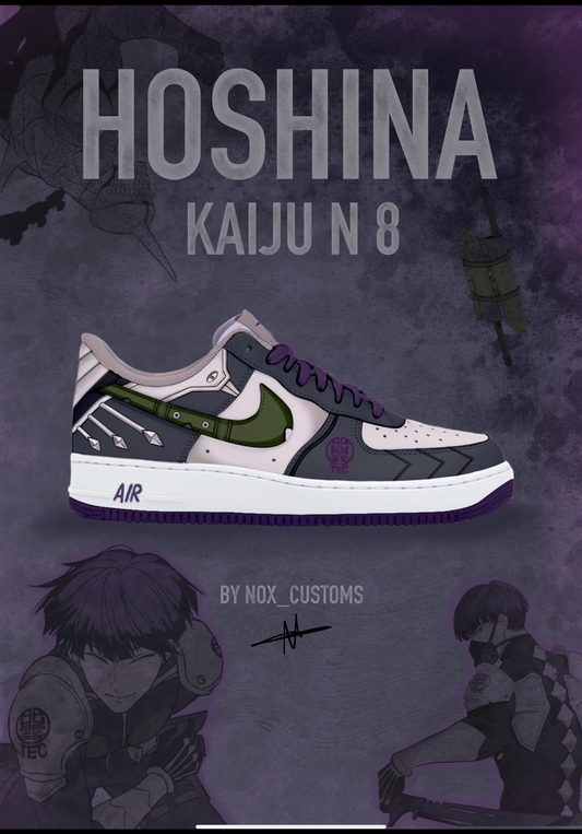 Hoshina | Kaiju No. 8 Custom Nike AF1