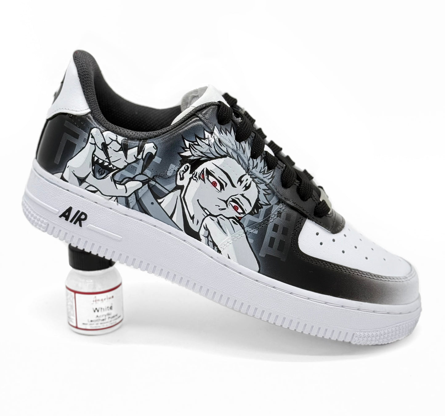 Sukuna & Gojo Custom Anime AF1 | Hand-Painted Sneakers