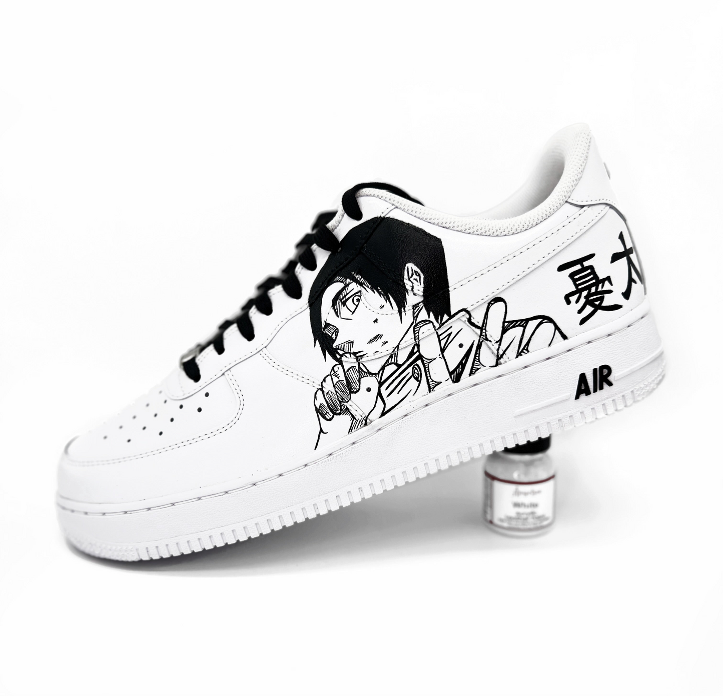 Custom Hand-Painted Sneakers – Gojo Satoru & Yuta Okkotsu (Jujutsu Kaisen Inspired)