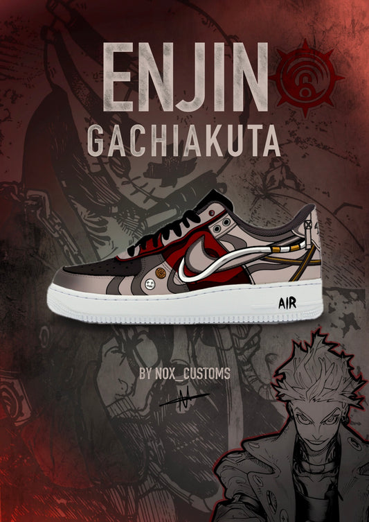 Enjin – Gachiakuta Custom Sneakers (Digital Concept)